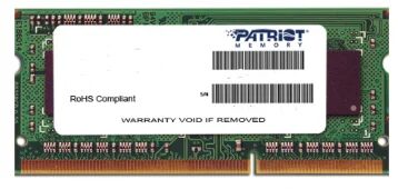 RAM DDR3L Laptop Patriot 4GB 1600MHz RAM DDR3L Laptop Patriot 4GB 1600MHz
